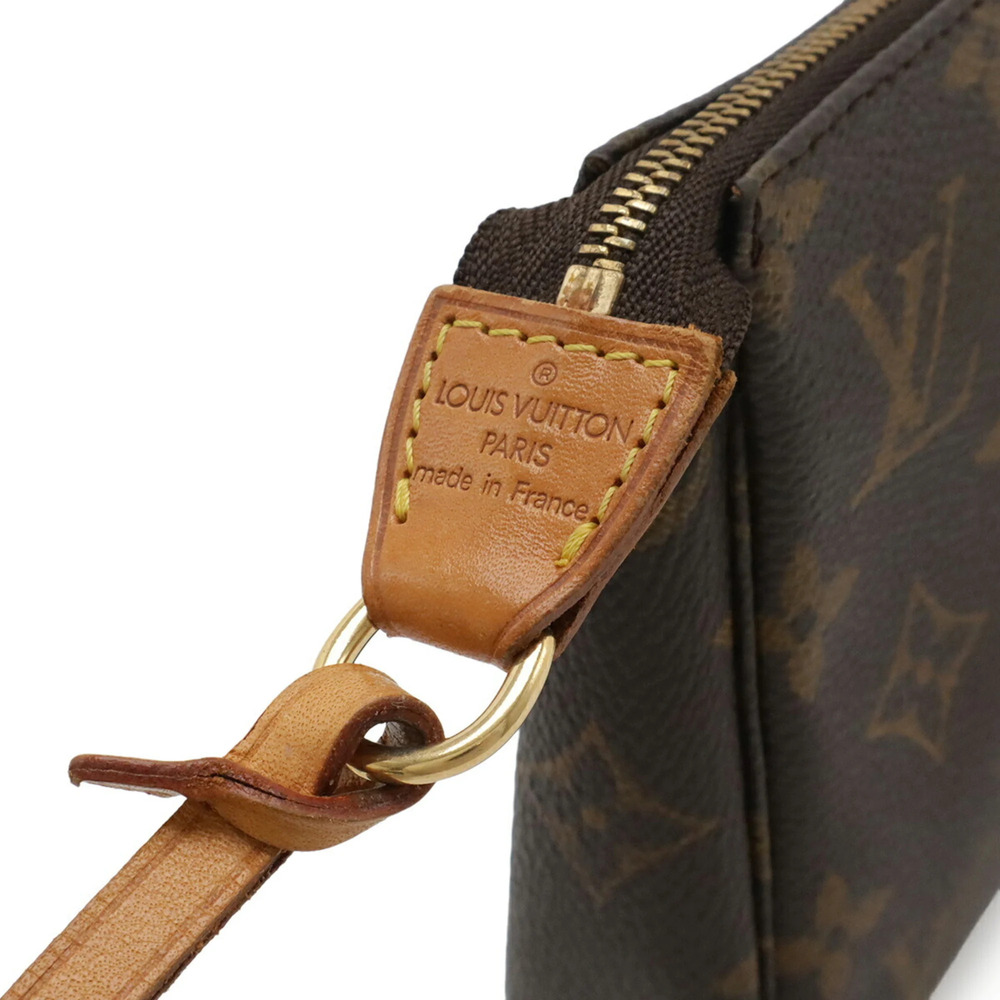 LOUIS VUITTON Authentic Brown Monogram Pochette Mini Bag - Picture 7 of 9